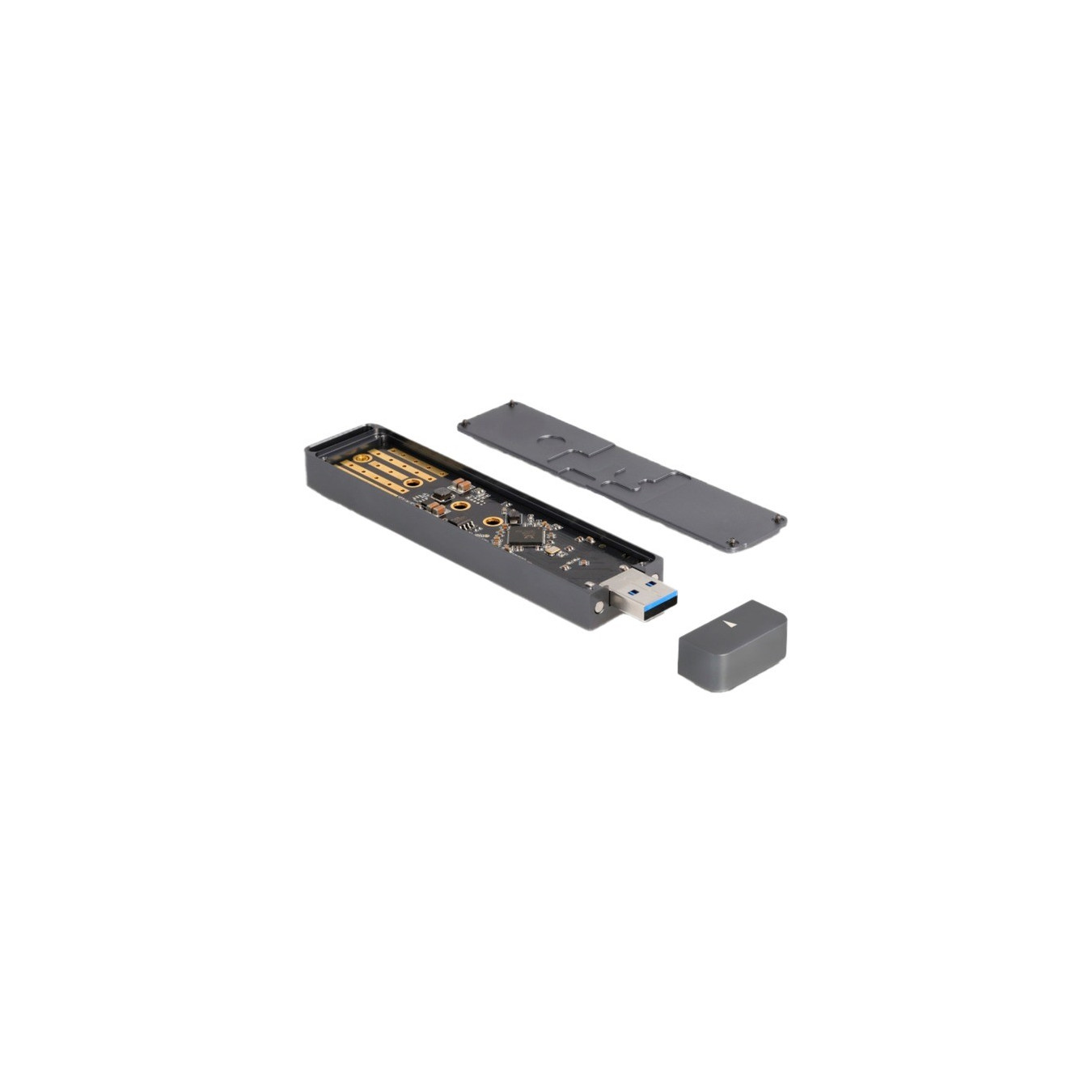 External Enclosure M.2 NVMe PCle SSD, SATA SSD, Drive Enclosure — Buy in Cyprus with Fast Delivery