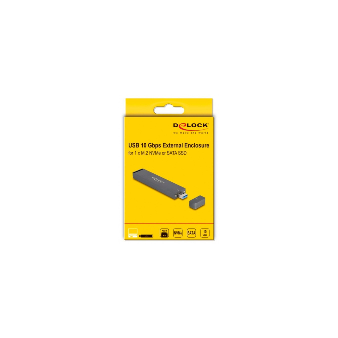 External Enclosure M.2 NVMe PCle SSD, SATA SSD, Drive Enclosure — Buy in Cyprus with Fast Delivery
