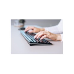 Buy Cherry KW 9100 SLIM - JK-9100DE-2 - Wireless Black, German QWERTZ, 108-key S... in Cyprus, Nicosia, Limassol, Larnaka, Pafos