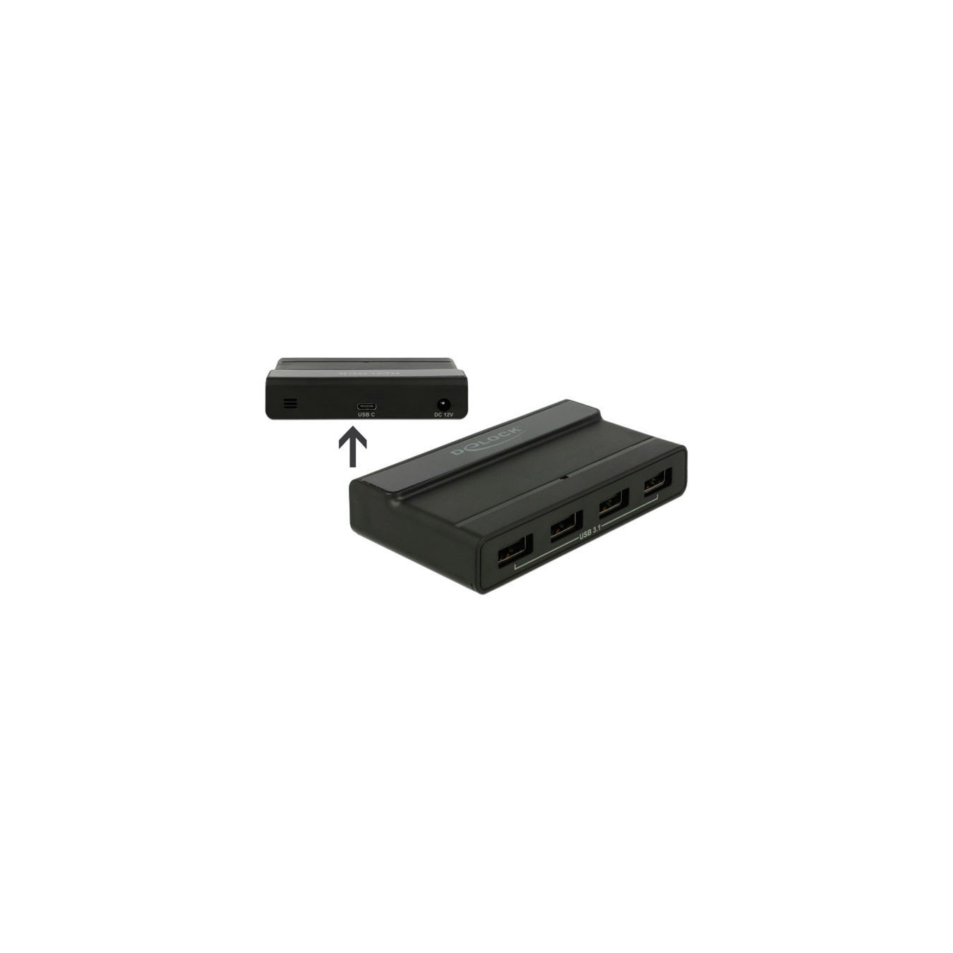 Externer USB 3.2 Gen 2 4 PortHub 10Gbps, USB-Hub — Buy in Cyprus with Fast Delivery