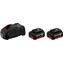 PRO Starter-Set 18V (2x GBA 18V 5.0Ah + GAL 1880 CV Professional), Ladegerät — Buy in Cyprus with Fast Delivery