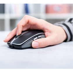 Buy Cherry MW 9100 Wireless Mouse - JW-9100-2 - Ambidextrous Black, RF + Bluetoo... in Cyprus, Nicosia, Limassol, Larnaka, Pafos