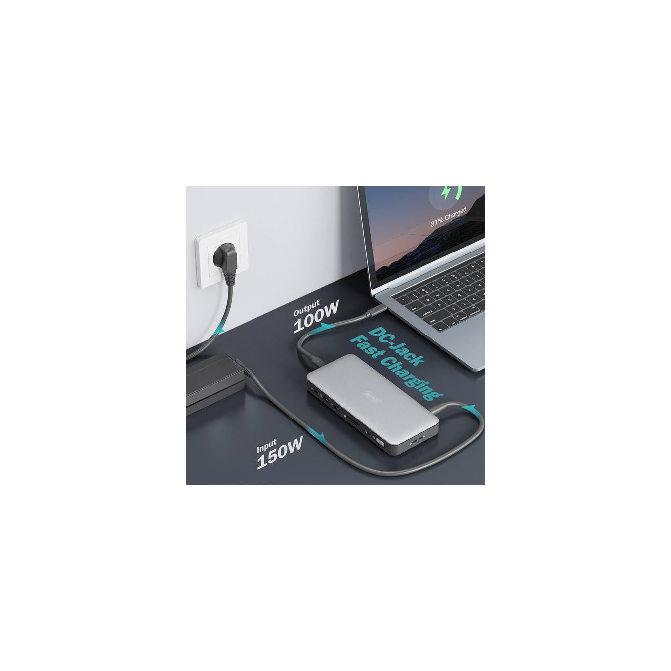 11 Port USB-C Dockingstation — Buy in Cyprus with Fast Delivery