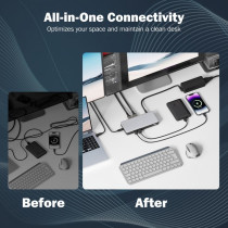 11 Port USB-C Dockingstation — Buy in Cyprus with Fast Delivery