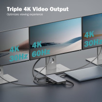 11 Port USB-C Dockingstation — Buy in Cyprus with Fast Delivery