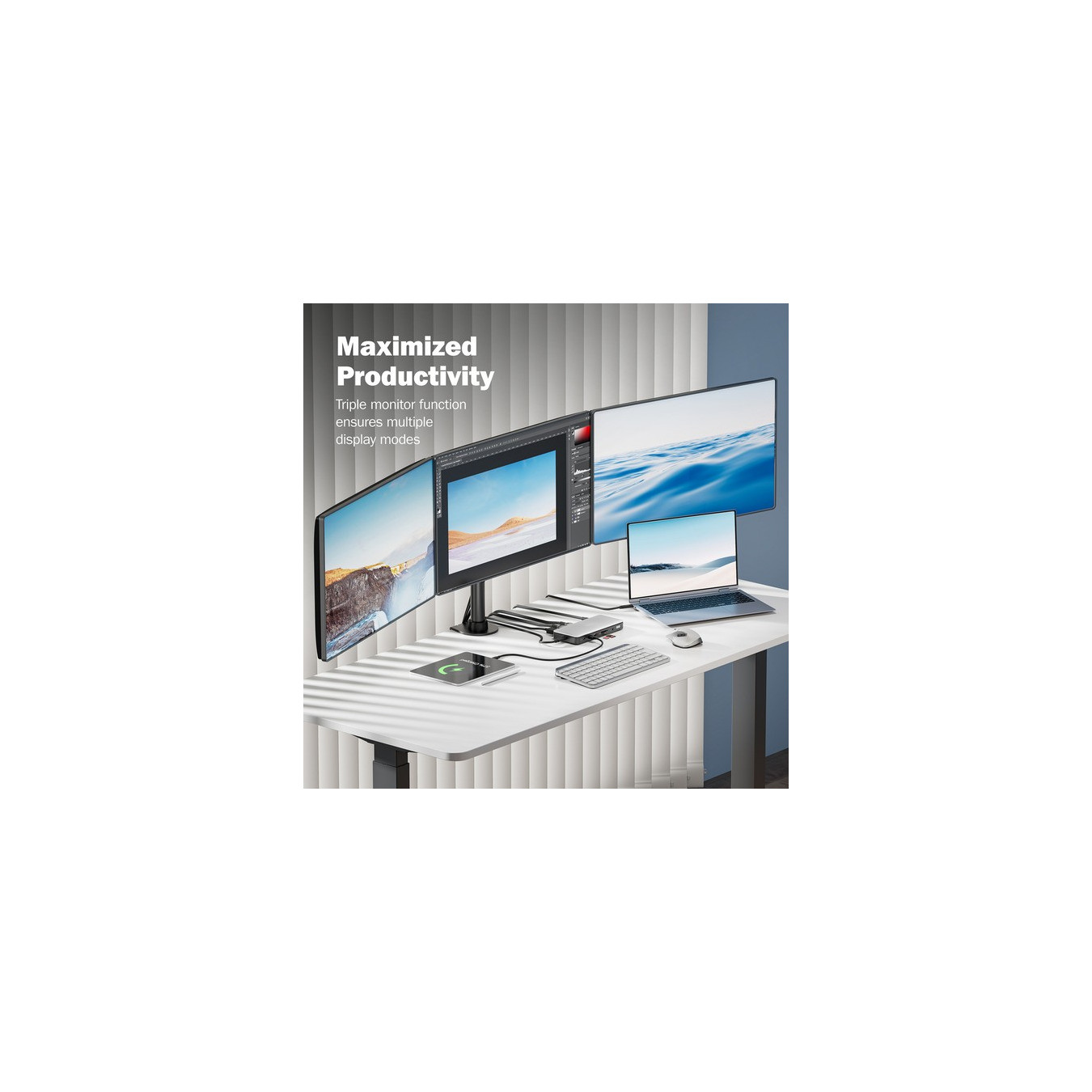 11 Port USB-C Dockingstation — Buy in Cyprus with Fast Delivery