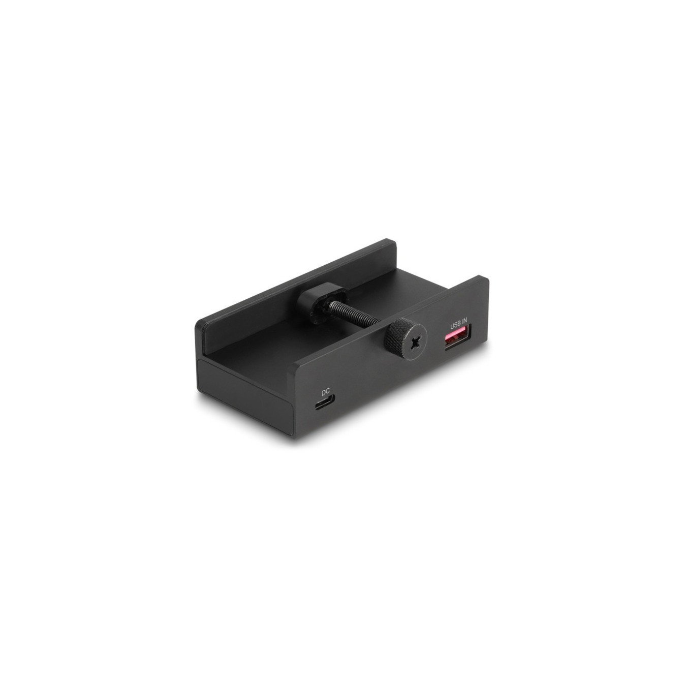 External USB 5 Gbps hub with 2 x USB Type-A, 1 x USB Type-CTM and SD + Micro SD slot with locking screw, USB hub