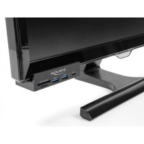 External USB 5 Gbps hub with 2 x USB Type-A, 1 x USB Type-CTM and SD + Micro SD slot with locking screw, USB hub