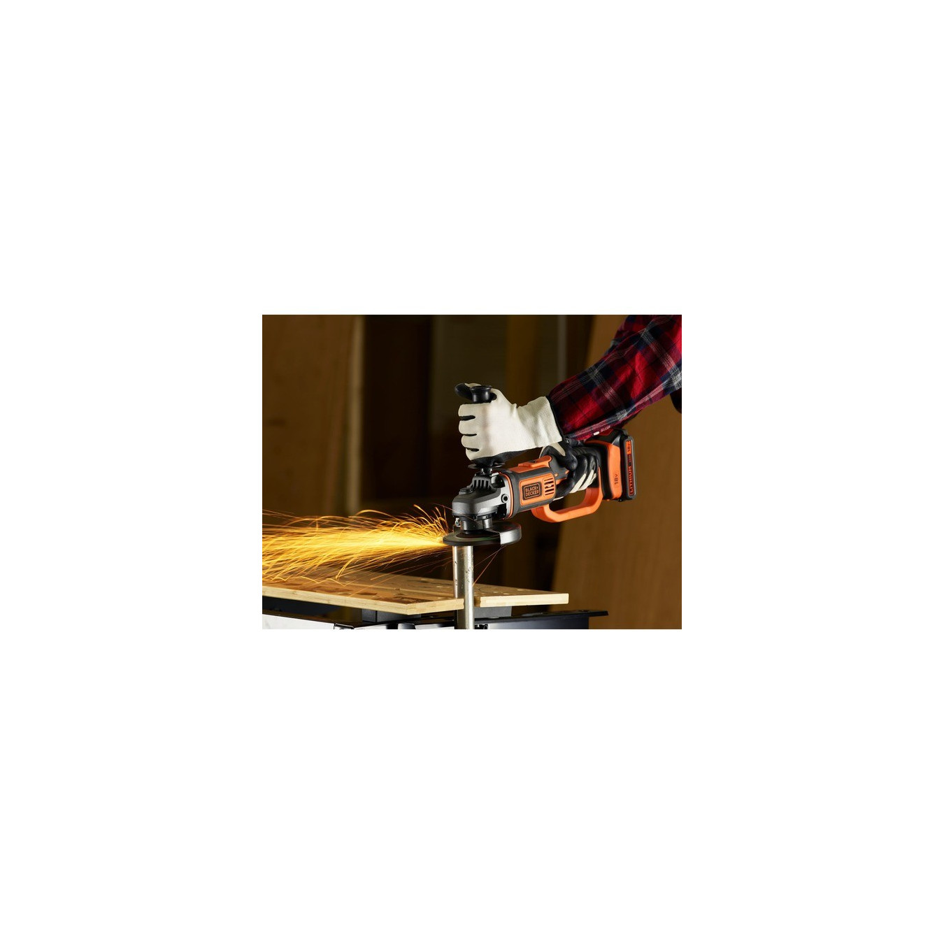 Cordless angle grinder BCG720N, 18 volts — Buy in Cyprus with Fast Delivery