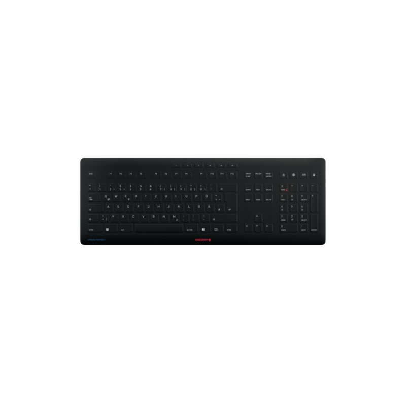 Buy Cherry Stream Wireless Keyboard - JK-8552DE - Black, German QWERTZ, 115 keys... in Cyprus, Nicosia, Limassol, Larnaka, Pafos