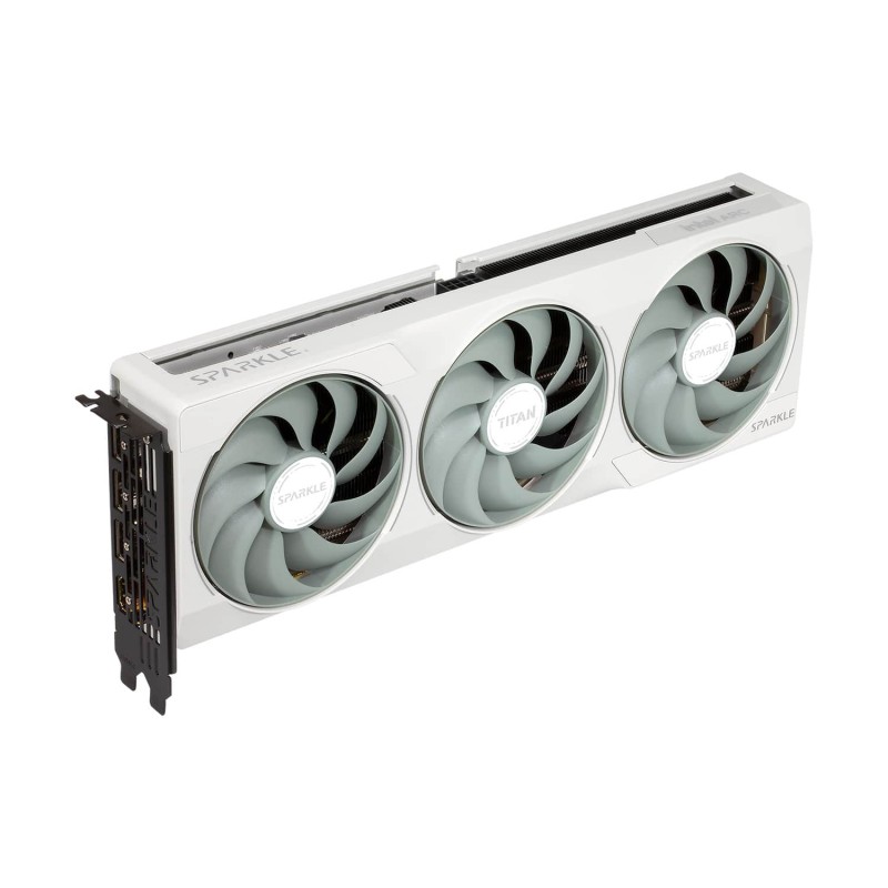 SPARKLE Intel Arc B580 TITAN Luna OC - 12GB GDDR6 - 2740 MHz, TORN 2.0 Triple-Fan, PCIe 4.0 x8 - SB580T-12GOC (Boxed)