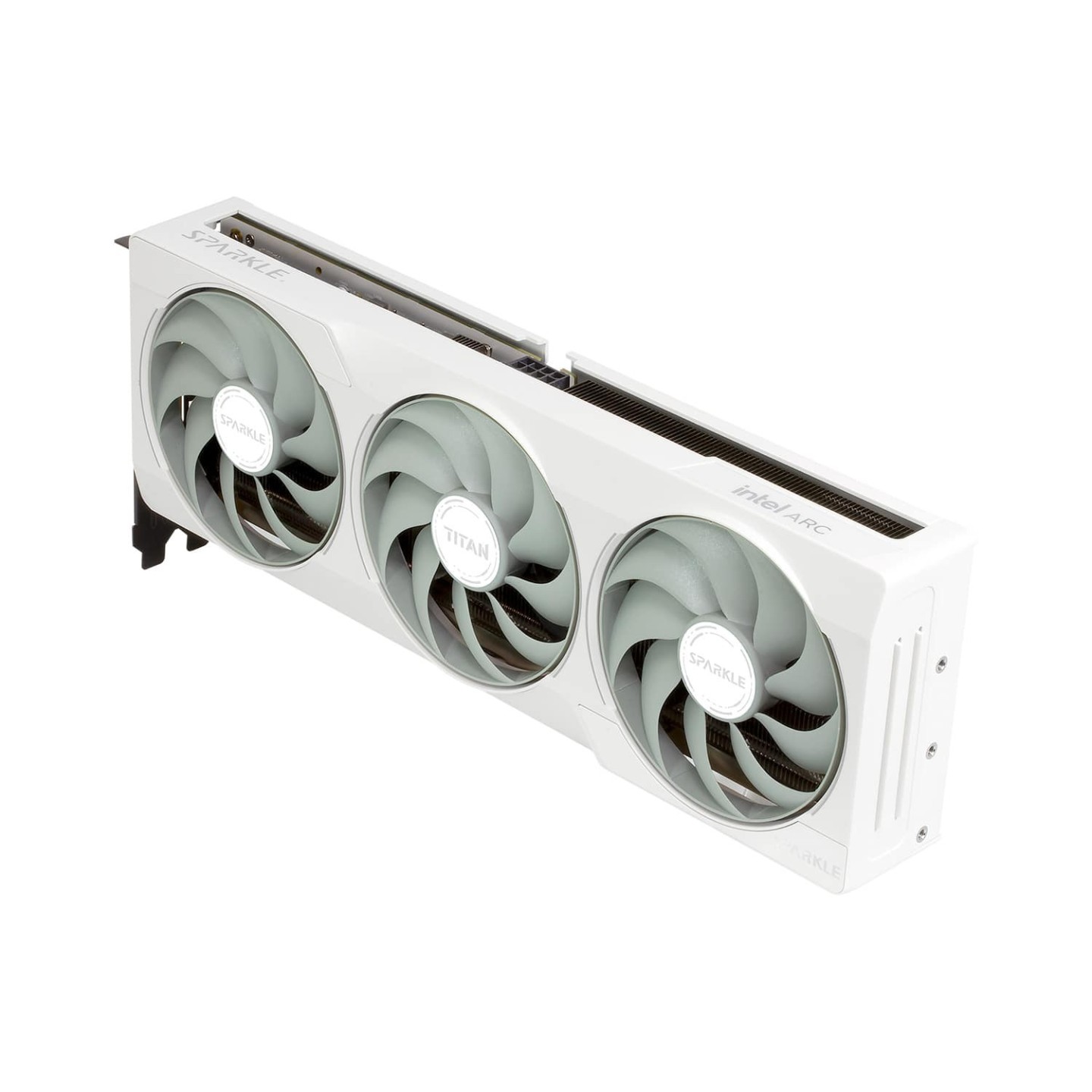 SPARKLE Intel Arc B580 TITAN Luna OC - 12GB GDDR6 - 2740 MHz, TORN 2.0 Triple-Fan, PCIe 4.0 x8 - SB580T-12GOC (Boxed)