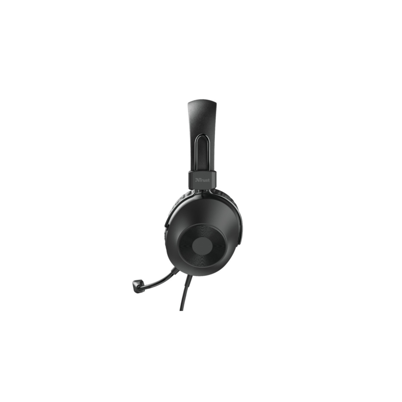 Trust HS-250 USB Headset - Over-Ear Closed, Wired USB, Flexible Boom Mic, 40mm Drivers — Buy in Cyprus with Fast Delivery
