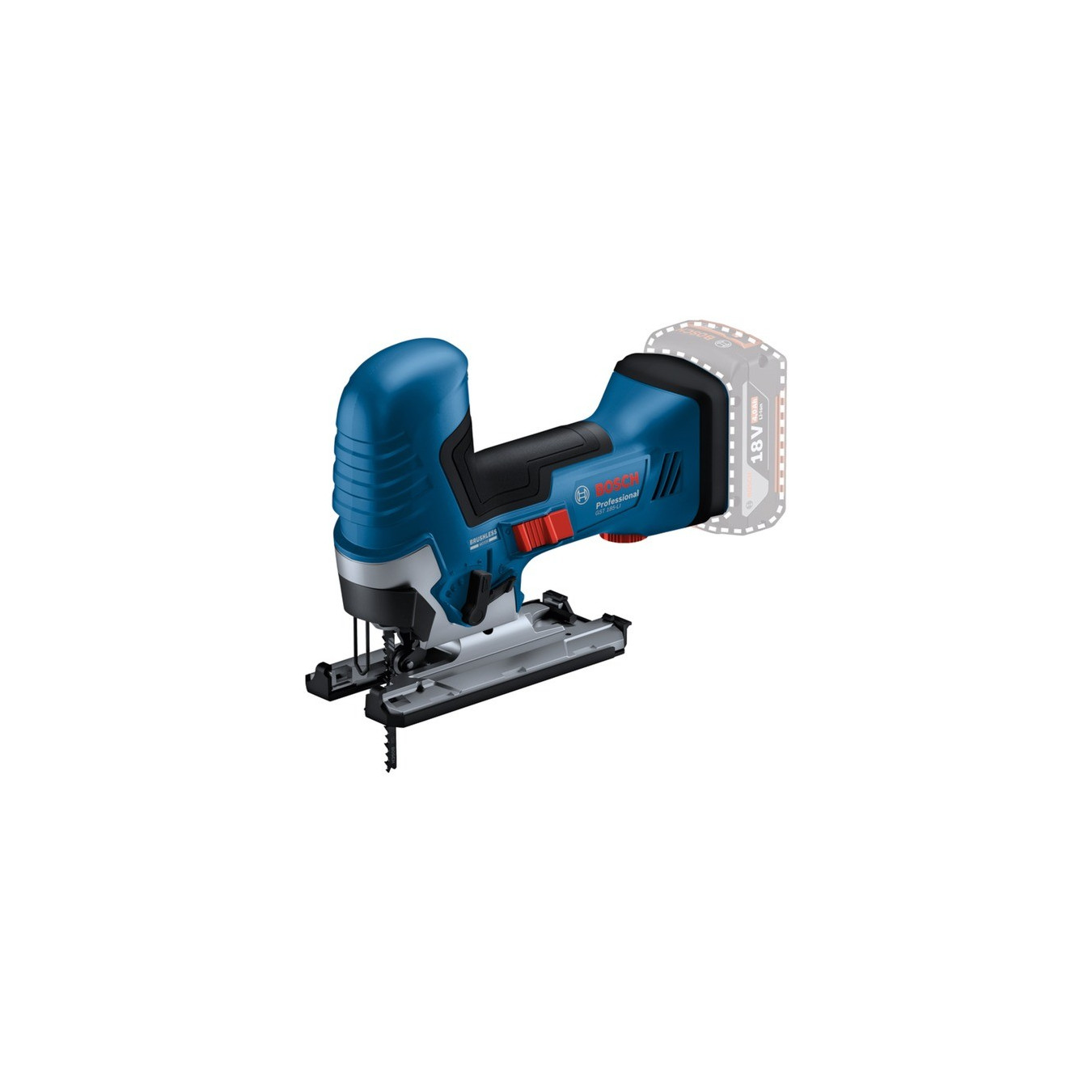 Cordless jigsaw GST 18V-125 S Professional solo — Buy in Cyprus with Fast Delivery