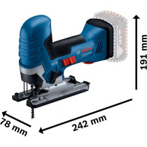 Cordless jigsaw GST 18V-125 S Professional solo — Buy in Cyprus with Fast Delivery