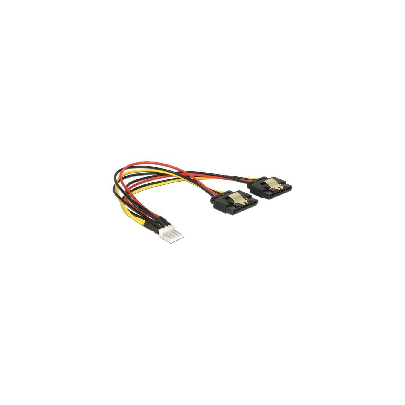 Floppy connector to 2x SATA 15Pin socket, Y-cable — Buy in Cyprus with Fast Delivery
