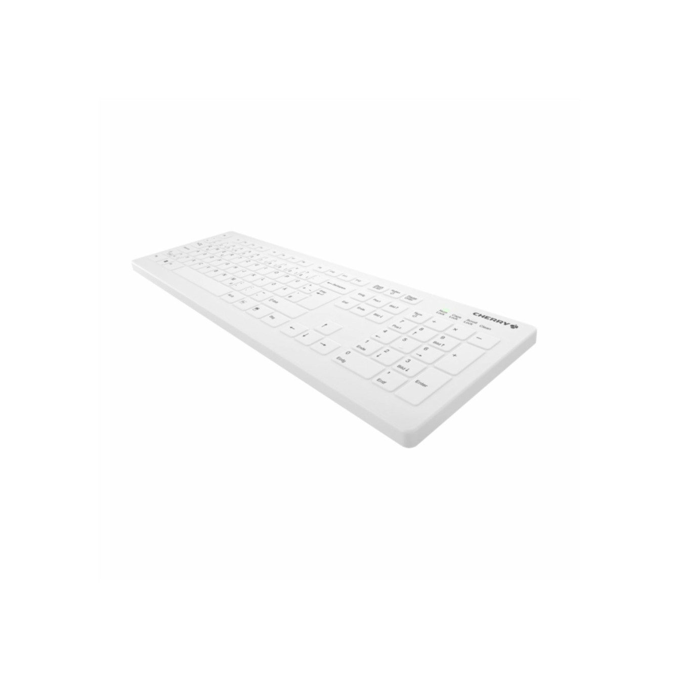Cherry Medical Active Key - AK-C8112-FU1-W - Disinfectable Waterproof Wireless Full-Size White