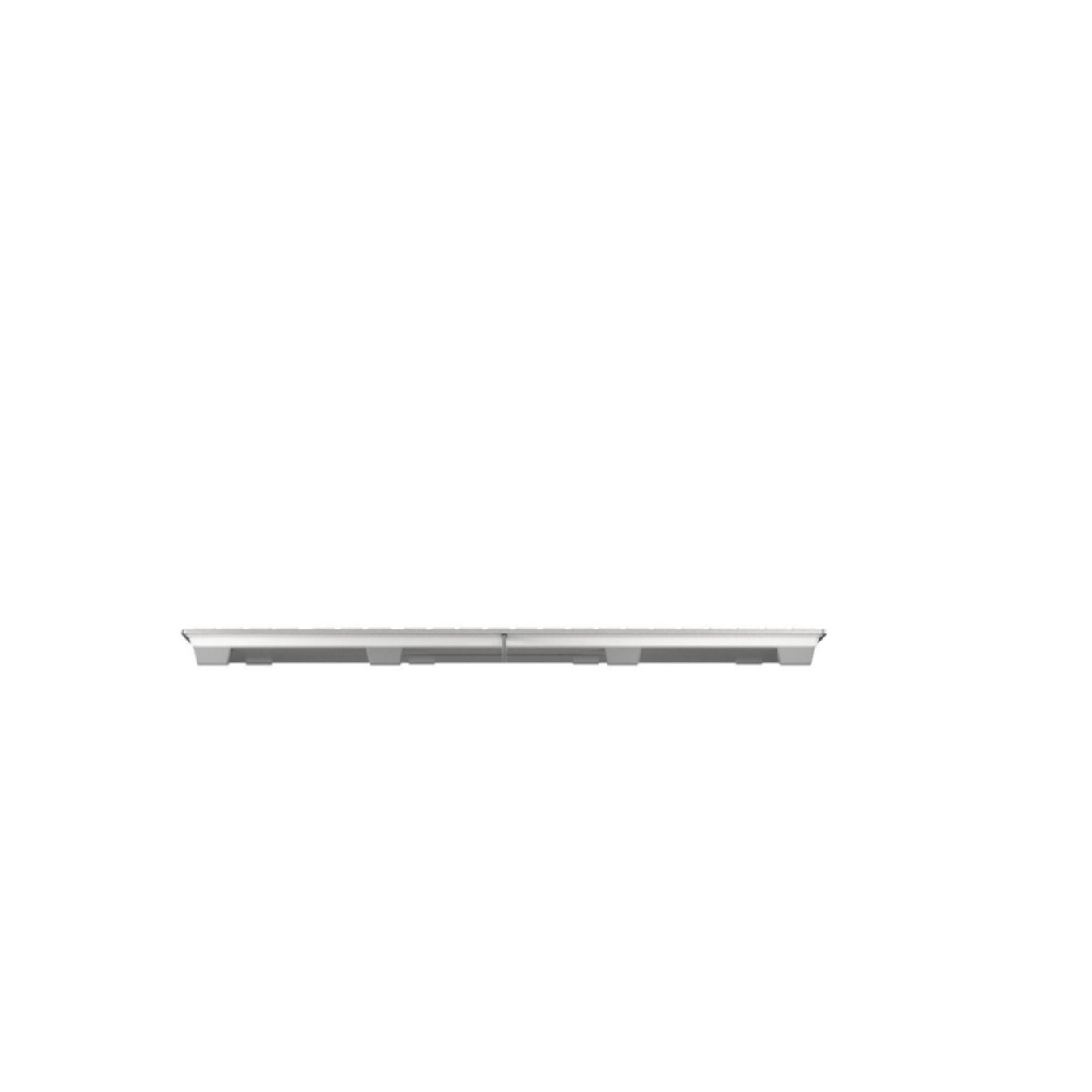 Cherry KC 6000 for Mac - JK-1610DE-1 - Slim Wired USB Keyboard, Full-Size 111 Keys, Silver, German (QWERTZ)