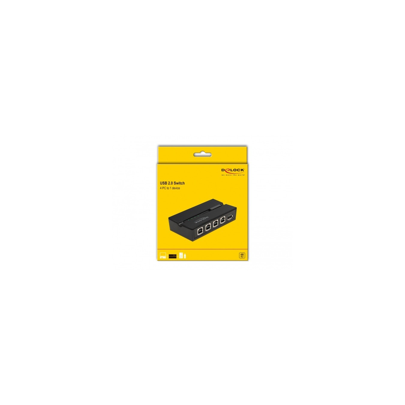 USB 2.0 switch for 4 PCs on 1 device, USB switch — Buy in Cyprus with Fast Delivery