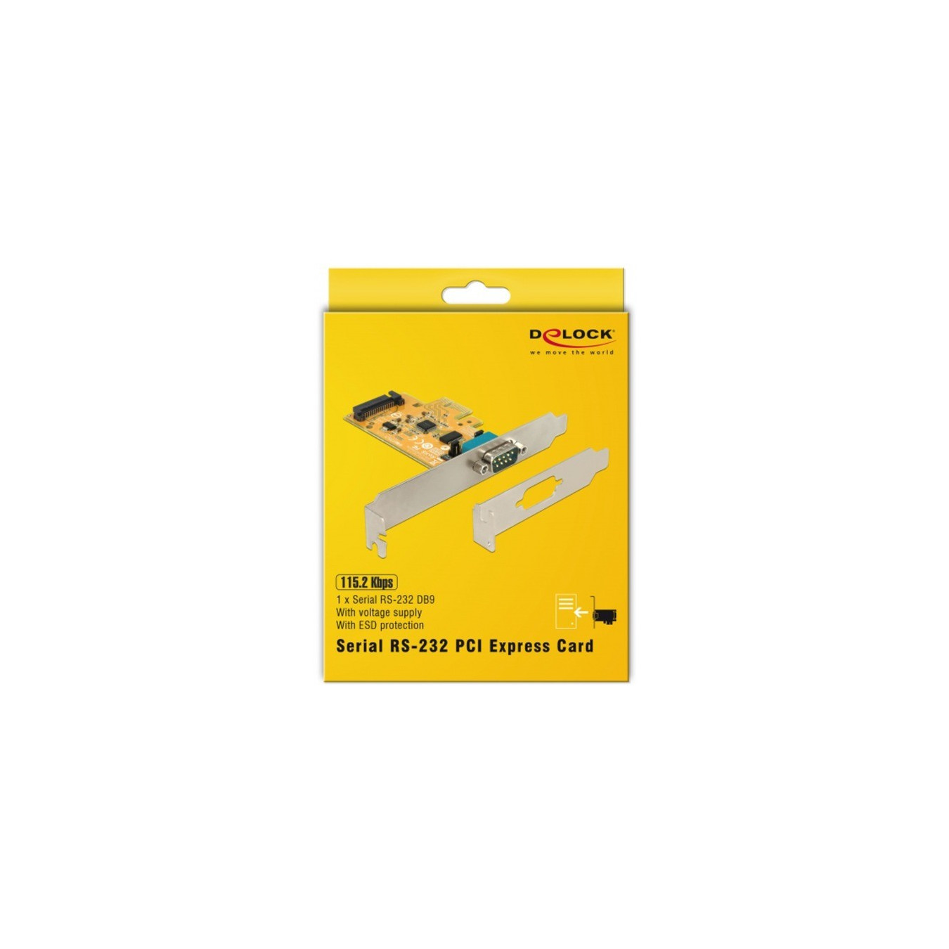 PCIe to 1x Serial, Convert — Buy in Cyprus with Fast Delivery