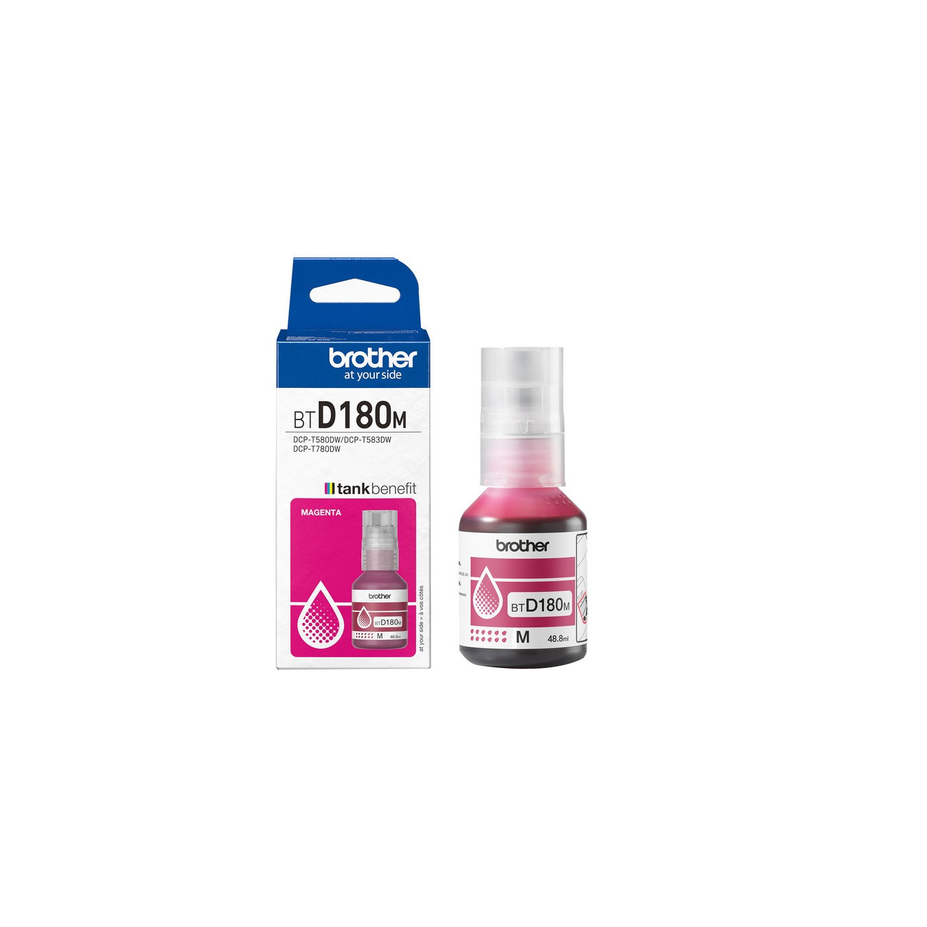 Ink bottle BTD180M magenta — Buy in Cyprus with Fast Delivery