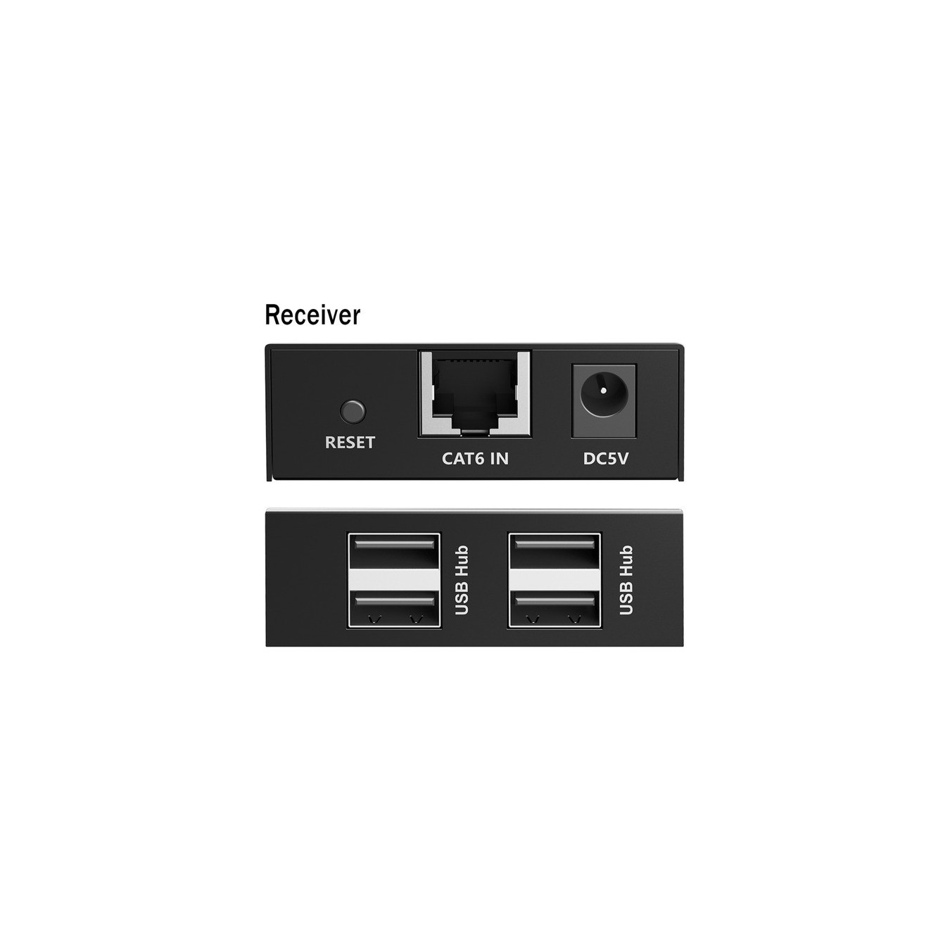 USB 2.0 CAT Extender-Set, 480 Mbps, 150 Meter, USB-Extender — Buy in Cyprus with Fast Delivery