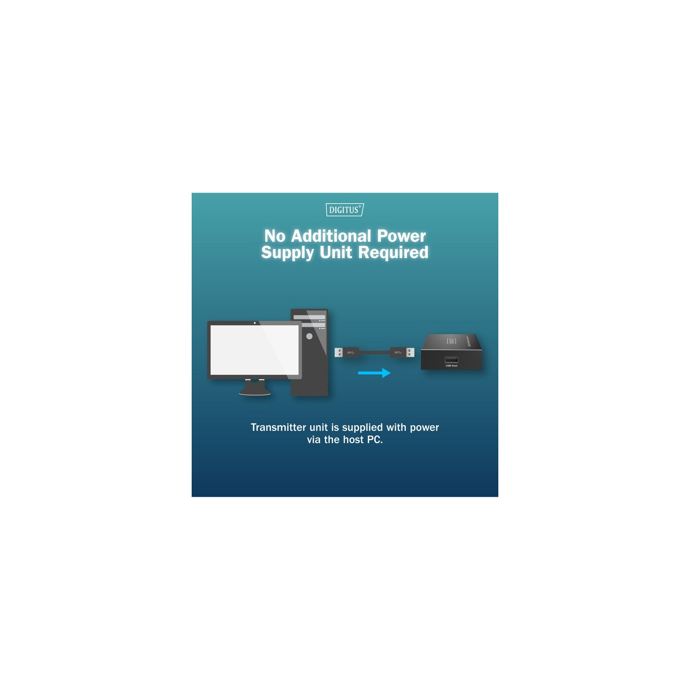 USB 2.0 CAT Extender-Set, 480 Mbps, 150 Meter, USB-Extender — Buy in Cyprus with Fast Delivery
