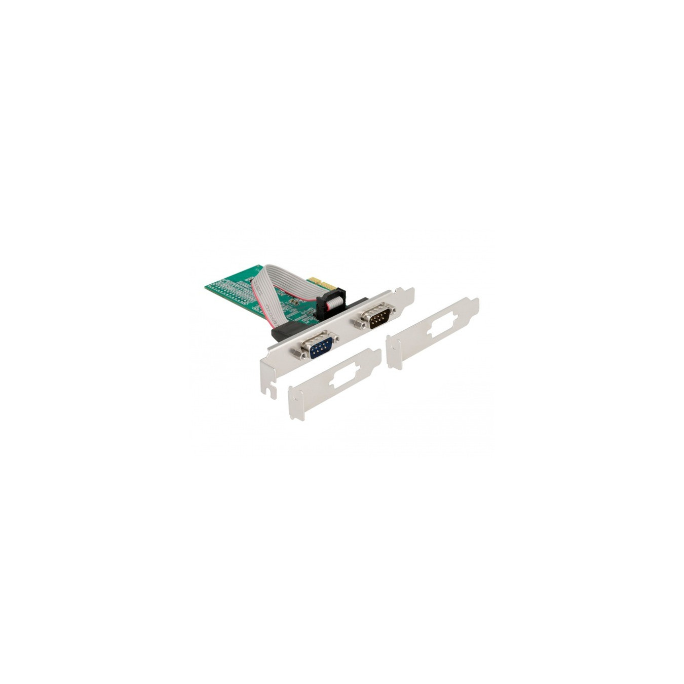 PCIe x1 card to 2x serial RS-232, interface card — Buy in Cyprus with Fast Delivery
