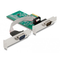 PCIe x1 card to 2x serial RS-232, interface card — Buy in Cyprus with Fast Delivery