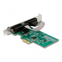 PCIe x1 card to 2x serial RS-232, interface card — Buy in Cyprus with Fast Delivery