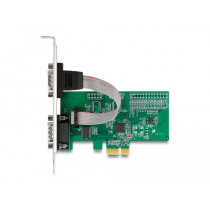 PCIe x1 card to 2x serial RS-232, interface card — Buy in Cyprus with Fast Delivery