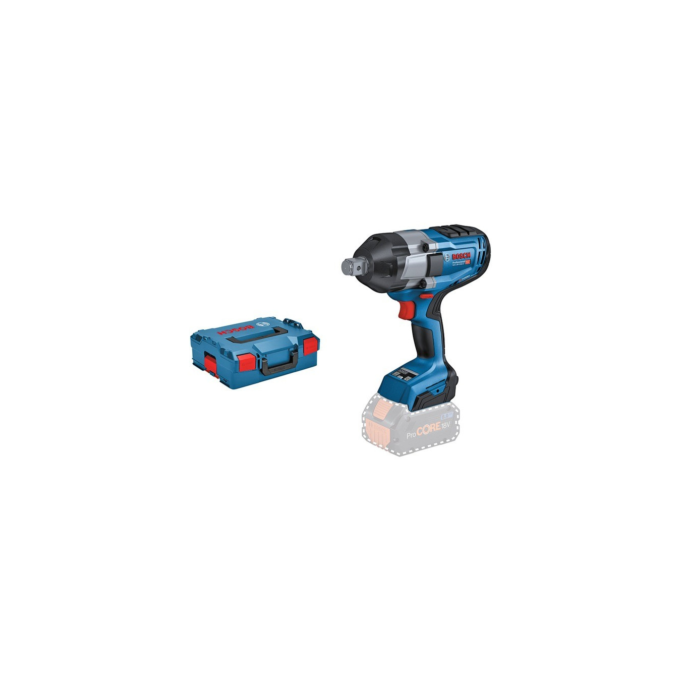 PRO cordless impact wrench BITURBO GDS 18V-1050 H Professional solo, 18Volt — Buy in Cyprus with Fast Delivery