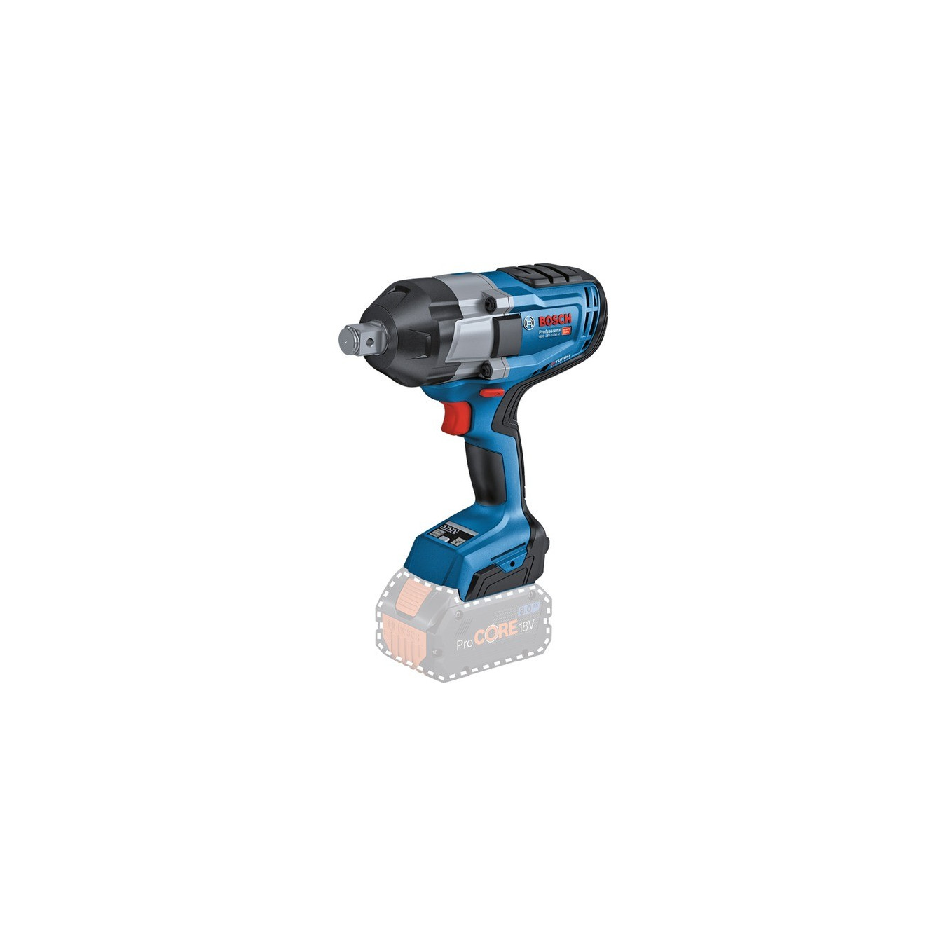 PRO cordless impact wrench BITURBO GDS 18V-1050 H Professional solo, 18Volt — Buy in Cyprus with Fast Delivery