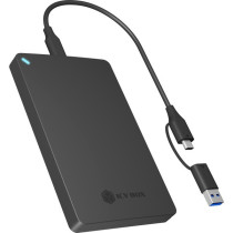 IB-201T-CU31 2.5' SATA HDD SSD enclosure, drive enclosure — Buy in Cyprus with Fast Delivery
