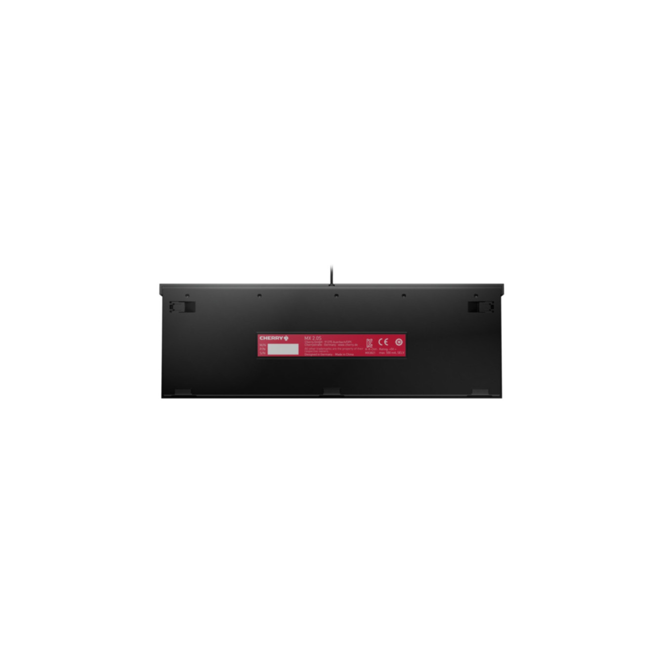 CHERRY MX 2.0S Wireless Mechanical Keyboard - G80-3821LJBDE-2 - Black, Wireless, German (DE)
