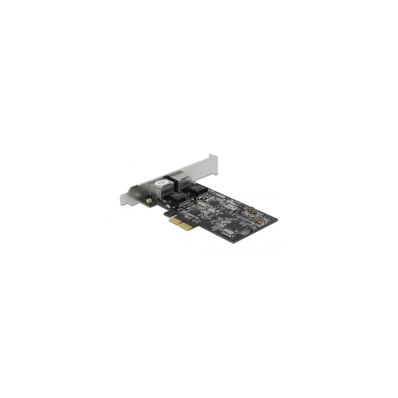 PCI Express x2 card to 2 x RJ45 2.5 Gigabit LAN RTL8125, LAN adapter — Buy in Cyprus with Fast Delivery