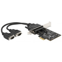 PCI Express card for 2 x serial RS-422 485 with 15 kV ESD protection — Buy in Cyprus with Fast Delivery