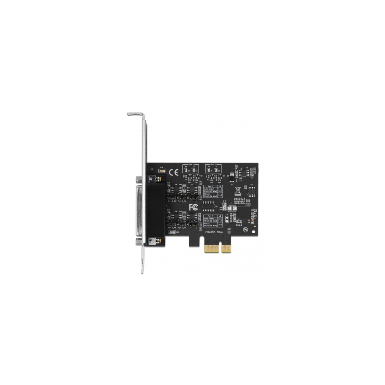 PCI Express card for 2 x serial RS-422 485 with 15 kV ESD protection — Buy in Cyprus with Fast Delivery