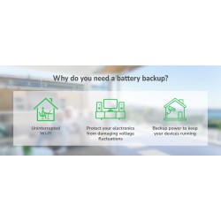 Buy APC Back-UPS BE500G2-GR - 500VA (300W) UPS, 8 Outlets (6 Battery+Surge), Sch... in Cyprus, Nicosia, Limassol, Larnaka, Pafos