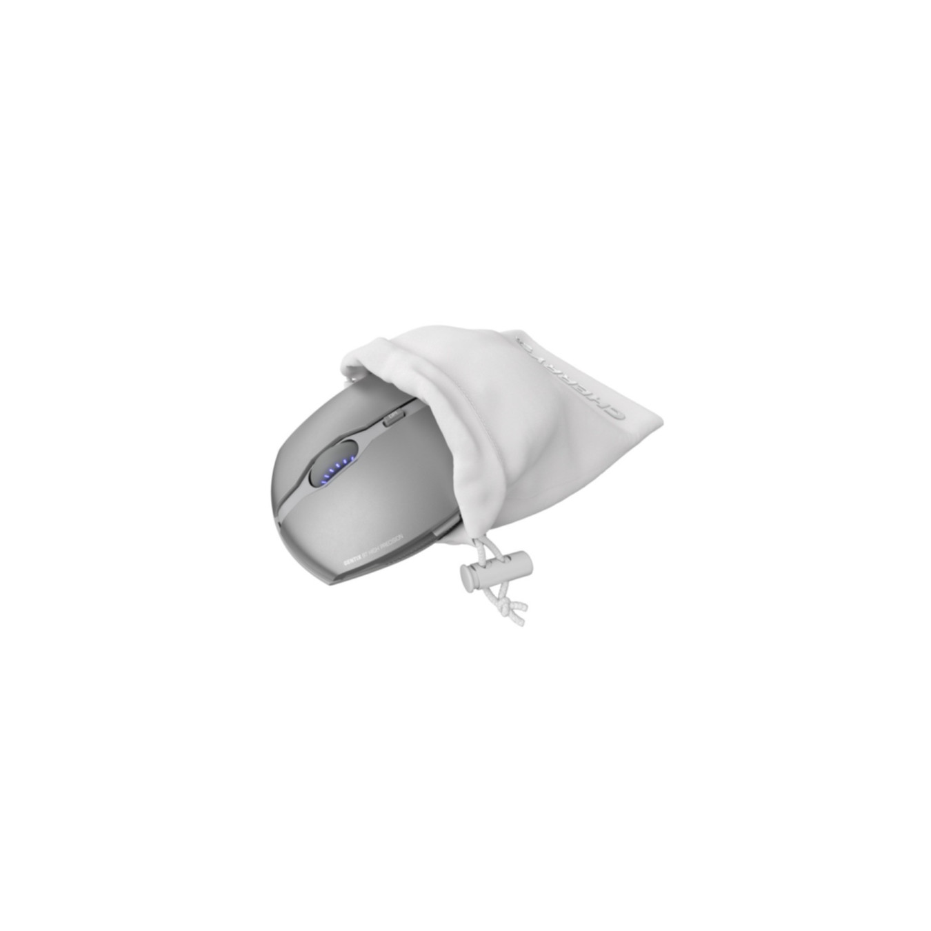 Cherry GENTIX BT Wireless Mouse - JW-7500-20 - Grey, Bluetooth 5.0, 2000 DPI, 7 Buttons, Ambidextrous