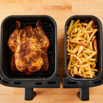 Double hot air fryer Dual Easy Fry & Grill — Buy in Cyprus with Fast Delivery