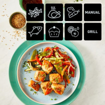 Double hot air fryer Dual Easy Fry & Grill — Buy in Cyprus with Fast Delivery