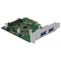 PCIe x4 to 2x ext USB 3.1 Gen2 A, USB-Controller — Buy in Cyprus with Fast Delivery