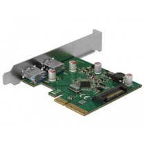 PCIe x4 to 2x ext USB 3.1 Gen2 A, USB-Controller — Buy in Cyprus with Fast Delivery