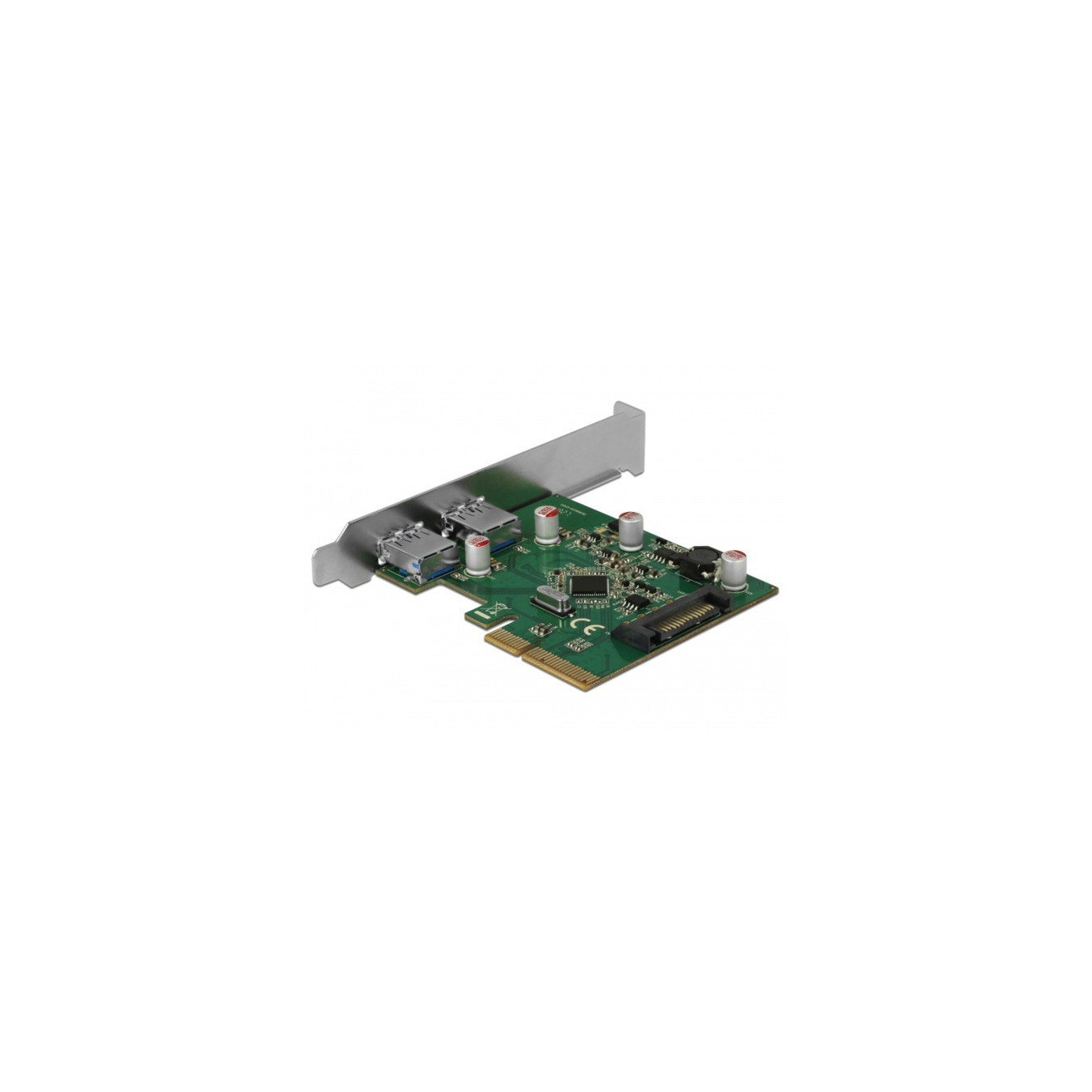 PCIe x4 to 2x ext USB 3.1 Gen2 A, USB-Controller — Buy in Cyprus with Fast Delivery