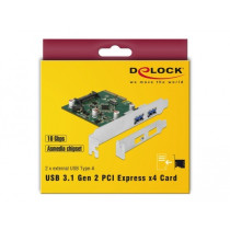 PCIe x4 to 2x ext USB 3.1 Gen2 A, USB-Controller — Buy in Cyprus with Fast Delivery