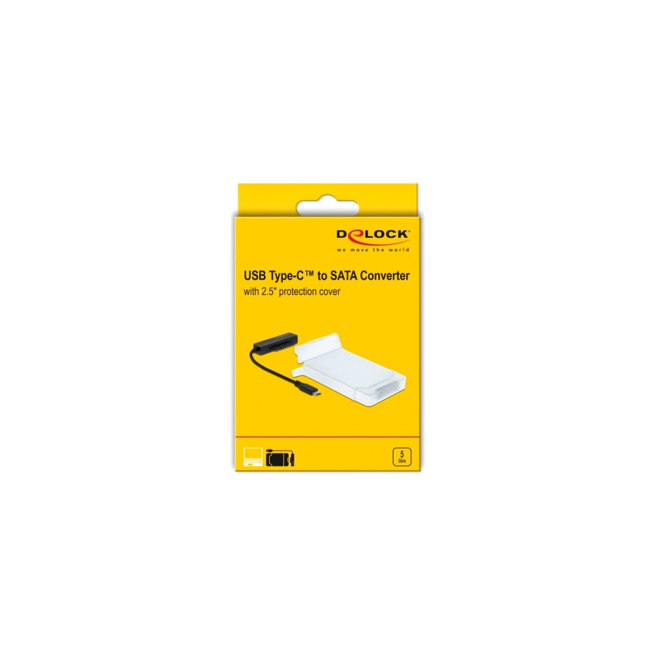 USB 3.2 Gen 1 converter, USB-C male to SATA female — Buy in Cyprus with Fast Delivery