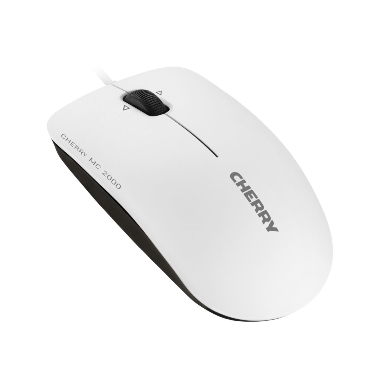 Cherry MC2000 Wired Mouse - JM-0600-0 - Ambidextrous, 1600 DPI, USB-A, Grey/White — Buy in Cyprus with Fast Delivery