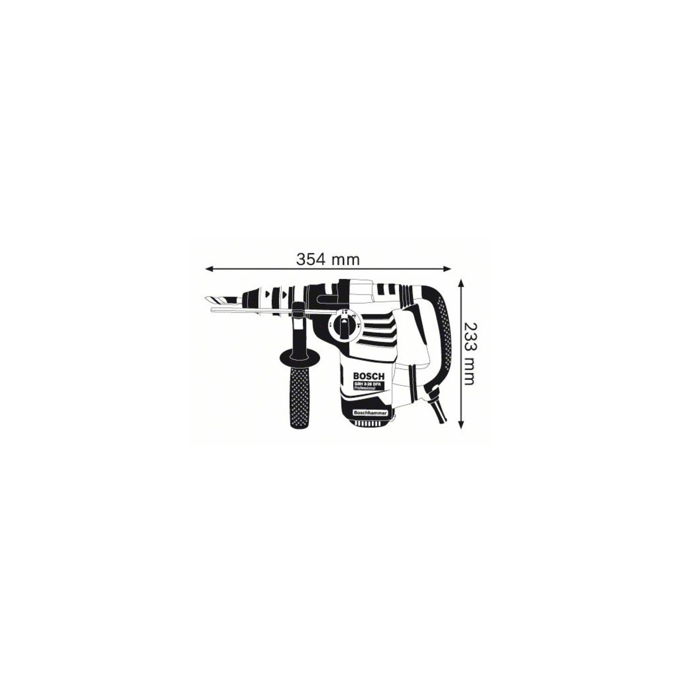 Hammer drill GBH 3-28 DFR Professional — Buy in Cyprus with Fast Delivery