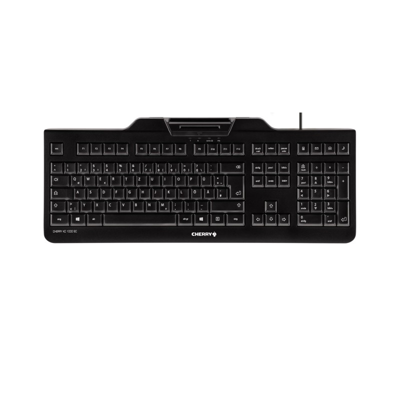 Buy CHERRY KC 1000 SC - JK-A0100DE-2 - Wired USB German QWERTZ Full-size Membran... in Cyprus, Nicosia, Limassol, Larnaka, Pafos